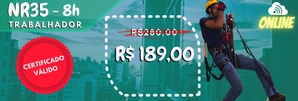 Curso Nr 35 Online São Paulo Curso Nr 35 Sp Presencial E Online Com Certificado Válido Para 4196